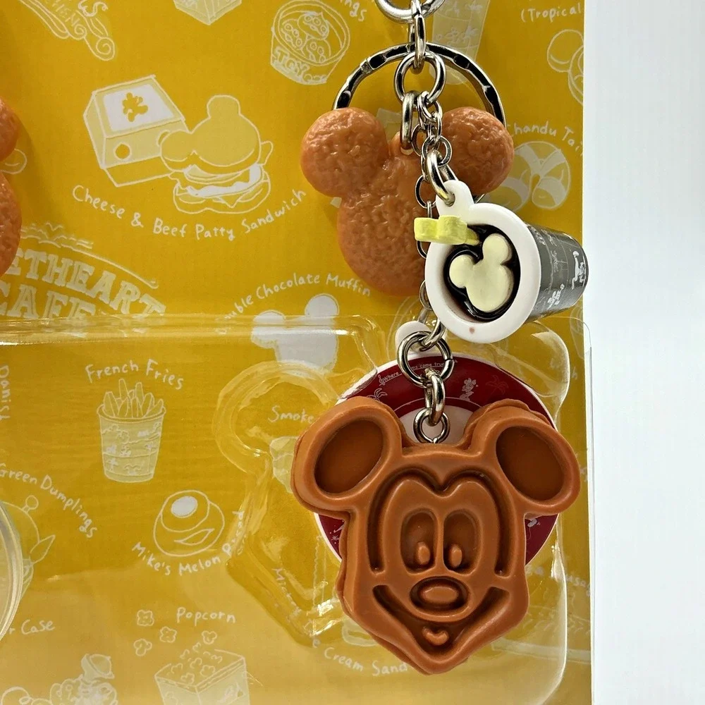 Tokyo Disney Resort Food Keychains Set Mickey Mike Wazowski Set of 3